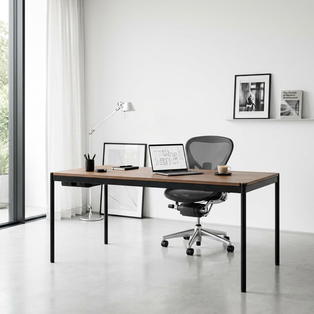 Premium modern office furniture showroom